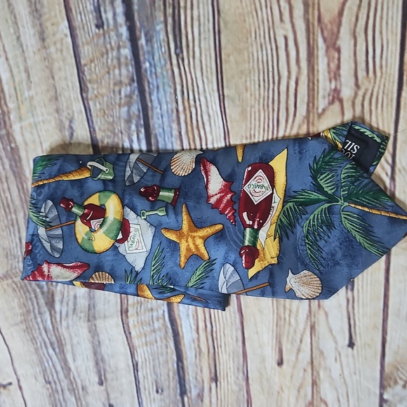 Tabasco Other - Tabasco Sea Shell Mens Tie Silk